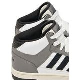 Adidas Rapid Court Mid - Basketbalschoenen - Zwart - Leer en Synthetisch Materiaal