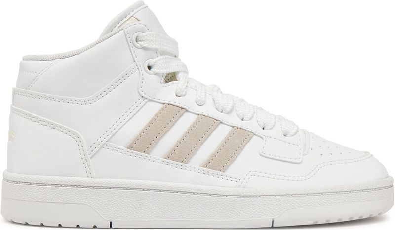 adidas - Rapid Court Mid - Basketbalschoenen - Zwart - Leer/Synthetisch