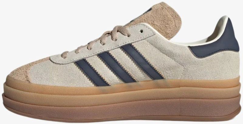 Adidas - Gazelle Bold - Sneakers - Groen - Leer, Imitatieleer, Suède