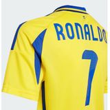 adidas Thuistruitje Kind Al-Nassr FC 2024/25 - Geel/Blauw