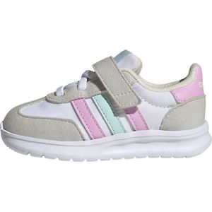 adidas - Run 70s 2.0 - Sneakers - Wit/Roze/Beige/Turquoise - Kids