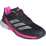 adidas - Defiant Speed 2 - Tennisschoenen - Core Zwart/Zilver Met.
