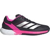 adidas - Defiant Speed 2 - Tennisschoenen - Core Zwart/Zilver Met.