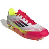 adidas - F50 League - Voetbalschoenen - Wit Rood Zwart Geel - Synthetisch