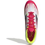 adidas - F50 League - Voetbalschoenen - Wit Rood Zwart Geel - Synthetisch