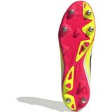 adidas - F50 League - Voetbalschoenen - Wit Rood Zwart Geel - Synthetisch