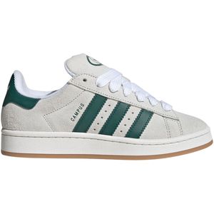 adidas Originals - CAMPUS 00S - Sneakers - Crystal White / Core White / Collegiate Green - Vetersluiting