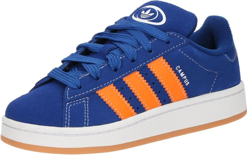 adidas Originals - Campus 00s - Sneakers - Donkerblauw/Oranje - Suède/Leer
