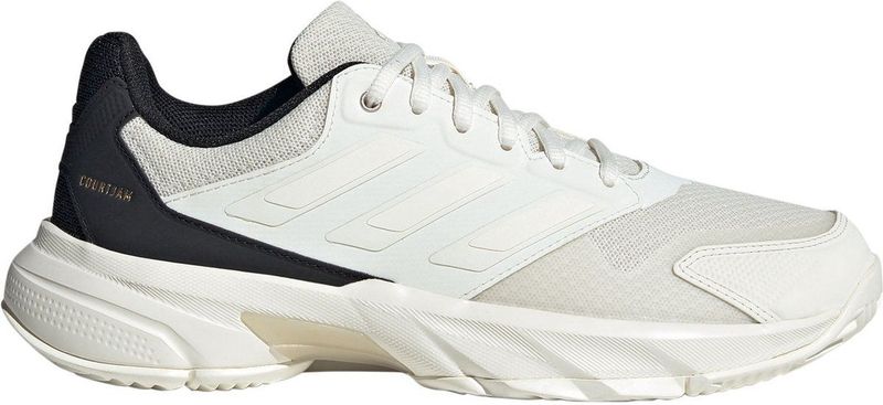 adidas - Courtjam Control 3 - Tennisschoenen - Off White - 43 1/3 EU
