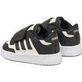 Adidas - Rapid Court - Sneakers - Zwart - Synthetisch Leer