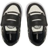 Adidas - Rapid Court - Sneakers - Zwart - Synthetisch Leer