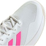adidas Dames Gamecourt 2.0 Tennis Shoes, core white/lucid pink/core black, 36 EU