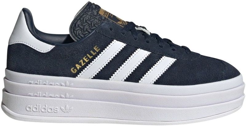 adidas - Gazelle Bold - Fitness-Schoenen - Zwart - Leer/Synthetisch