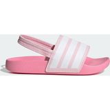 Adidas - Adilette Estrap - Slippers - Zwart - Kunststof