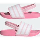 Adidas - Adilette Estrap - Slippers - Zwart - Kunststof