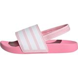 Adidas - Adilette Estrap - Slippers - Zwart - Kunststof