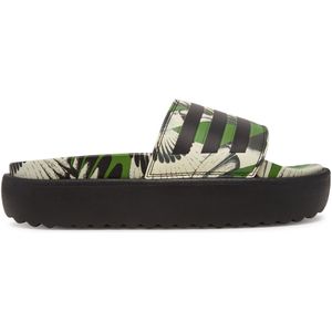 Adidas - Adilette Platform - Slippers - Multicolor - Synthetisch