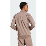 adidas - Trainingsjack - Zwart - Gerecycled Polyester / Katoen - Lange Ritssluiting