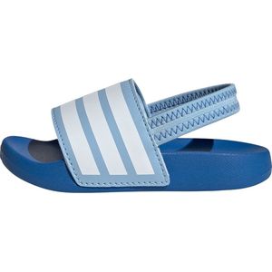 adidas Sportswear adilette Estrap Badslippers Kids - Kinderen - Blauw