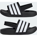 adidas Sportswear adilette Estrap Badslippers Kids - Kinderen - Zwart