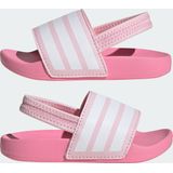 Adidas - Adilette Estrap - Slippers - Roze - Elastisch