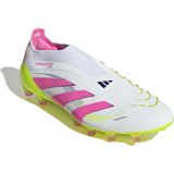 Adidas - Predator Elite Laceless Ag - Voetbalschoenen - Zwart - HybridTouch