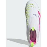 adidas Predator Elite Veterloze Voetbalschoenen - Wit - Roze - Neongeel - Synthetisch
