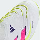 adidas Predator Elite Veterloze Voetbalschoenen - Wit - Roze - Neongeel - Synthetisch