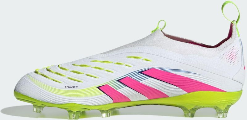 adidas Predator Elite Veterloze Voetbalschoenen - Wit - Roze - Neongeel - Synthetisch