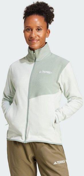 adidas Terrex Multi Full Zip Fleece Jacket - Dames Trainingspak - 100% Gerecycled Polyester
