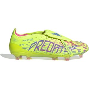 adidas - Predator Elite FT - Voetbalschoenen - Neongeel Blauw Roze - Synthetisch