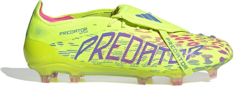 adidas - Predator Elite FT - Voetbalschoenen - Neongeel Blauw Roze - Synthetisch
