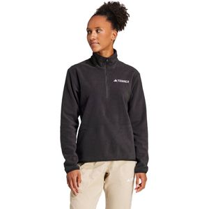 adidas - Terrex Multi Essentials - Fleece Jacket - Dames - Zwart - Materiaal: Polyester