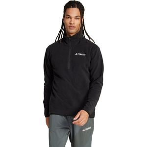 adidas - Fleece Jack - Zwart - 100% Gerecycled Polyester
