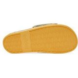 adidas Womens Adilette Comfort Sandalen (Dames |beige/olijfgroen)