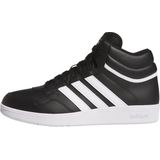 Adidas - Hoops 4.0 Mid - Schoenen - Zwart - Synthetisch Leer