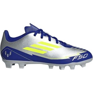 Adidas F50 Club Messi - Grijze Voetbalschoenen Voor Kinderen