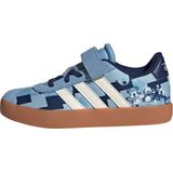 adidas - x Disney Mickey VL Court - Schoenen - Blauw - Synthetisch Bovenwerk