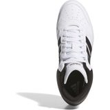 Adidas - Hoops 4.0 Mid - Basketbalschoenen - Zwart - Synthetisch Leer
