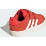 adidas - VL Court 3.0 - Schoenen - Oranje - Synthetisch Bovenwerk - Klittenbandsluiting