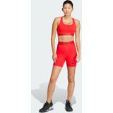 Adidas - Techfit - Sportbeha - Zwart - AEROREADY, 73% Gerecycled Polyester, Medium Impact