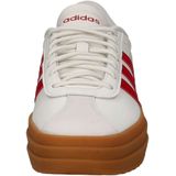 adidas - Platform Sneakers - Wit - Synthetisch Bovenwerk