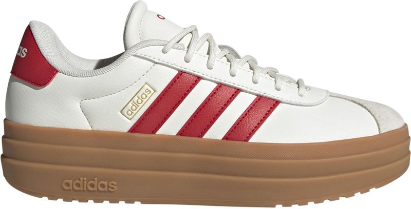 adidas - Platform Sneakers - Wit - Synthetisch Bovenwerk