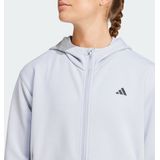 adidas Performance Designed 4 Training Ritshoodie - Dames - Grijs