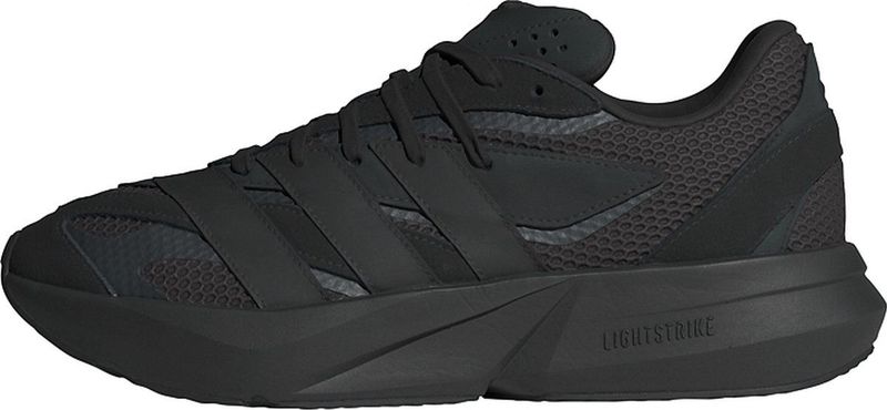 Adidas Lightblaze - Hardloopschoenen - Zwart - Mesh, Suède, Nubuck