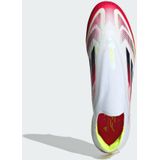 adidas F50 Elite Voetbalschoenen - Wit Rood Zwart Geel - Synthetisch Materiaal - Veterloos Design