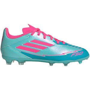 adidas - F50 League Messi - Voetbalschoenen - Turquoise - Synthetisch - Kids