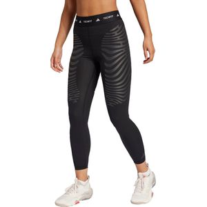 Adidas - Techfit Control X Rheon - Leggings - Zwart - 73% Gerecycled Polyester, CLIMACOOL, TECHFIT Control