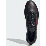 adidas - F50 Elite - Voetbalschoenen - Zwart Rood Zilver - Synthetisch