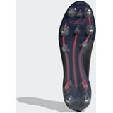 adidas - F50 Elite - Voetbalschoenen - Zwart Rood Zilver - Synthetisch